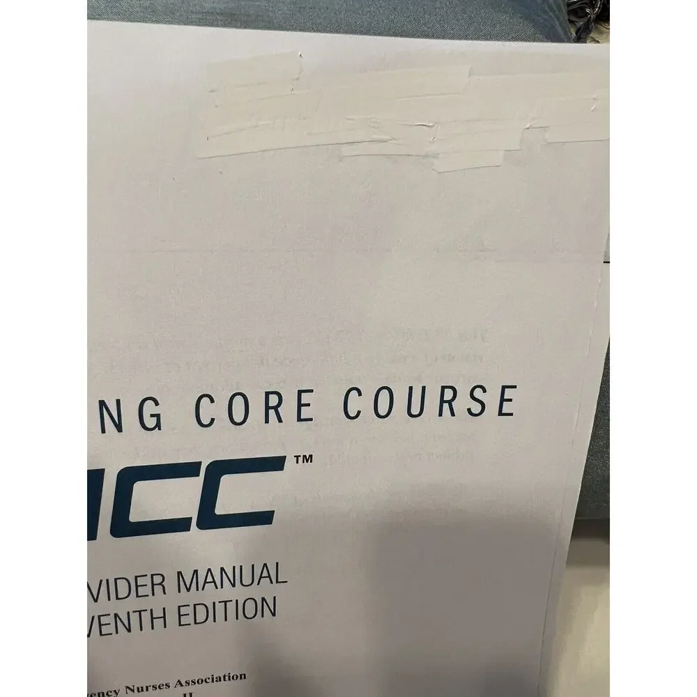 TNCC Trauma Nursing Core Coarse, Provider Manual 7th Edition (Paperback)